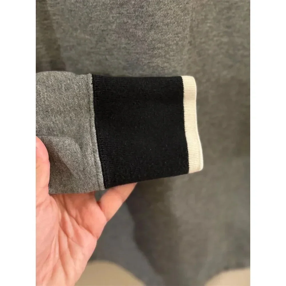 Nike‎ Women's XS Gray 1/4 Zip Pullover Hoodie Casual Long Sleeve